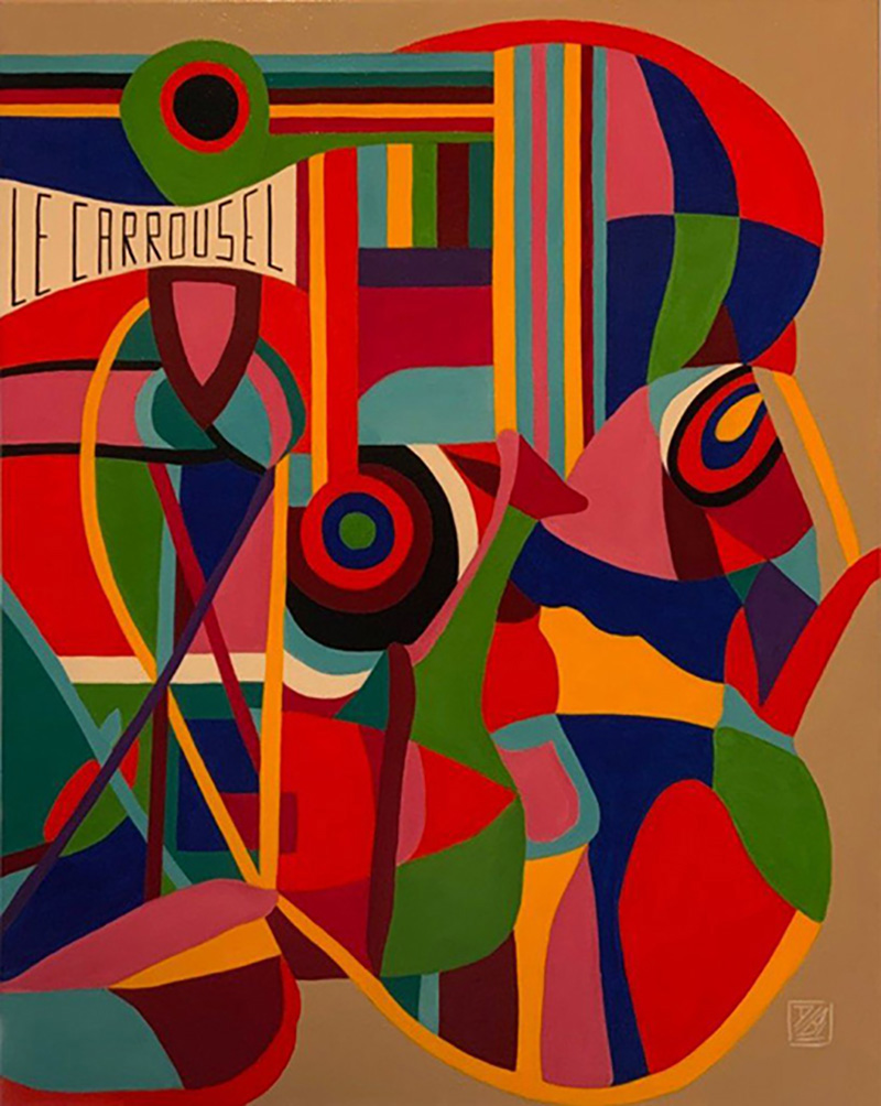 CARROUSEL ABSTRAIT