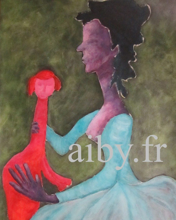 Tableau d'Aiby: 'Marie Antoinette'